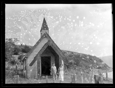 Image: Onuku church (Kaik) near Akaroa