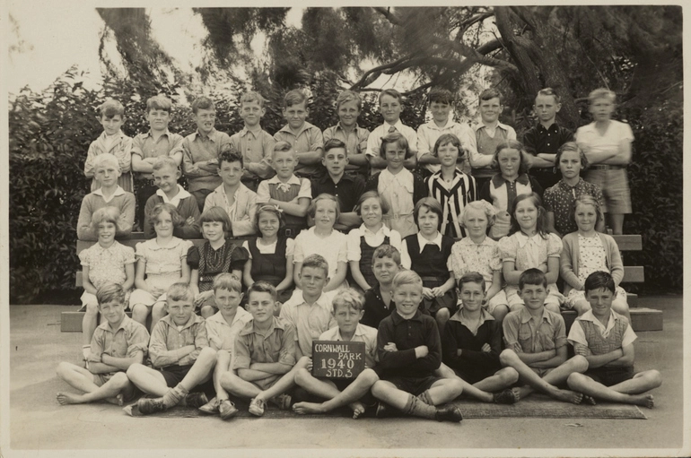 Image: Cornwall Park District School Standard 3, 1940