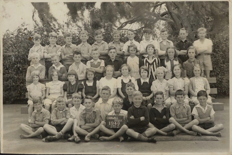Image: Cornwall Park District School Standard 3, 1940