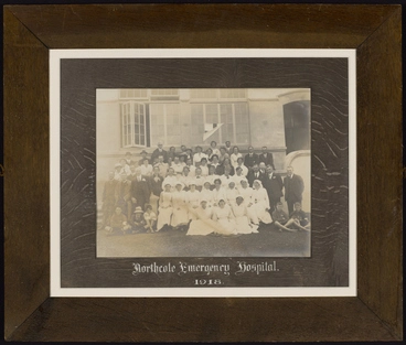 Northcote Emergency Hospital 1918 Image: Northcote Emergency Hospital 1918