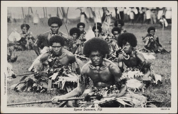Image: Spear Dancers, Fiji