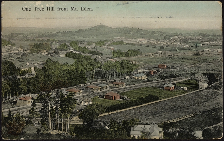 Image: One Tree Hill from Mount Eden