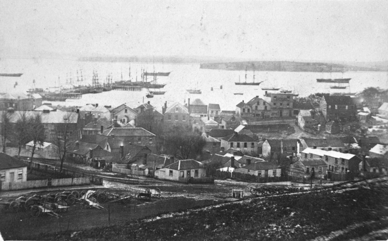 Image: Auckland, c1864