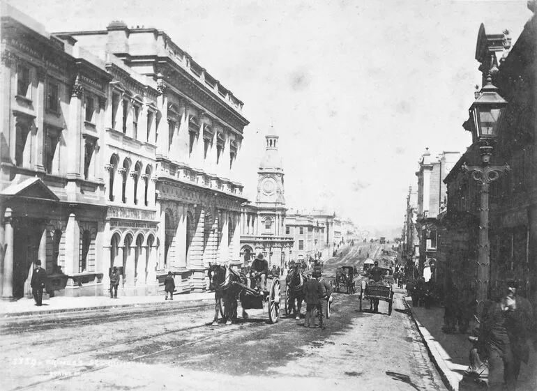 Image: 3359 - Princes St. - Dunedin. Burton Bros. Dunedin.