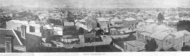 Image: Showing a panorama of Ponsonby from Ponsonby Road....