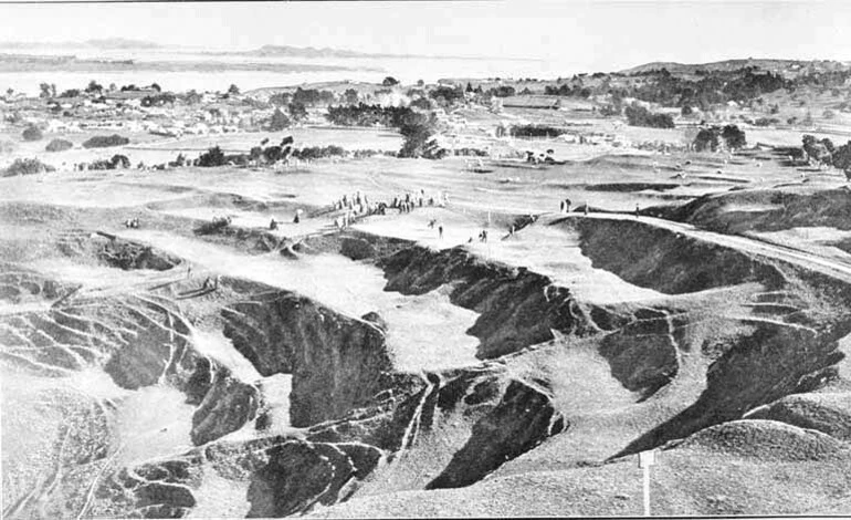 Image: Looking south west from One Tree Hill towards Hillsborough and....