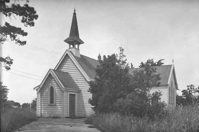 Image: Showing the exterior of St John the Baptist Church, Northcote....