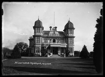 Image: McLean Institute Christchurch FGR 6704