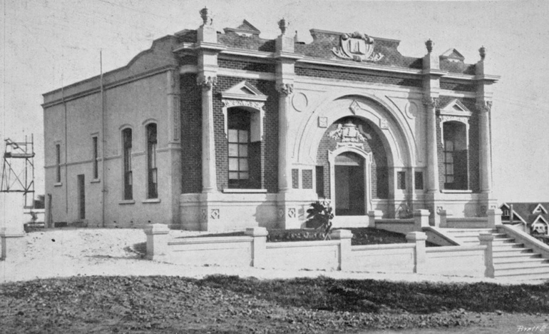 Image: The new carnegie library, which opened last week at Onehunga