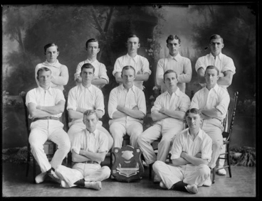 Image: New Zealand Post and Telegraph cricket team