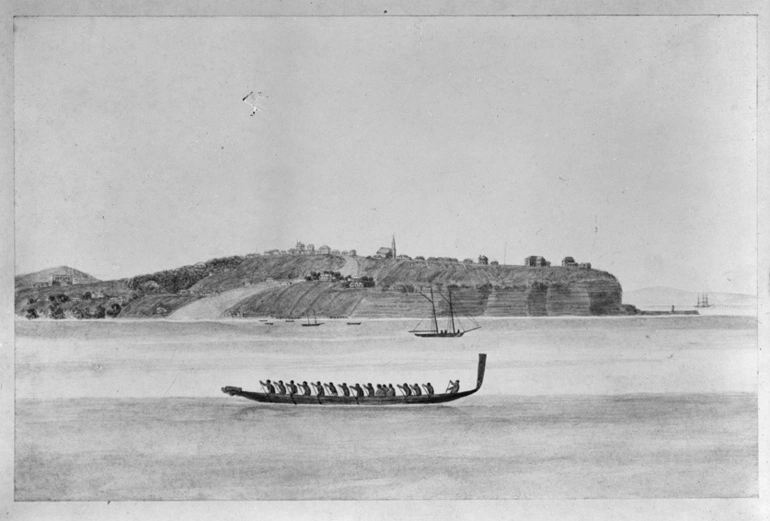 Image: Point Britomart, 1850s