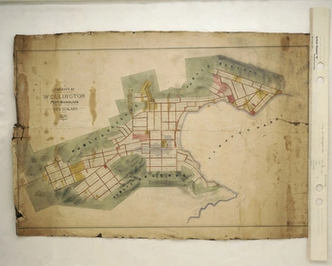 Image: The City of Wellington Port Nicholson New Zealand 1841