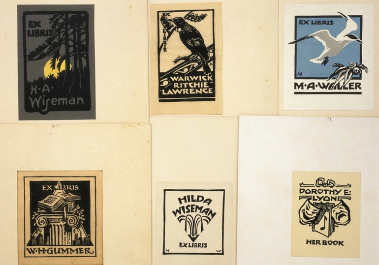 Image: Hilda Wiseman bookplates