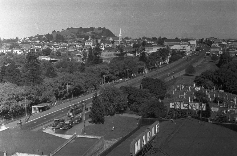 Image: Symonds Street from Partington's Windmill