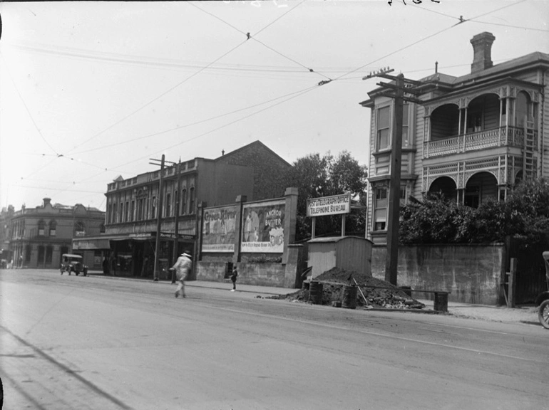 Image: Looking north east along Symonds Street...1928