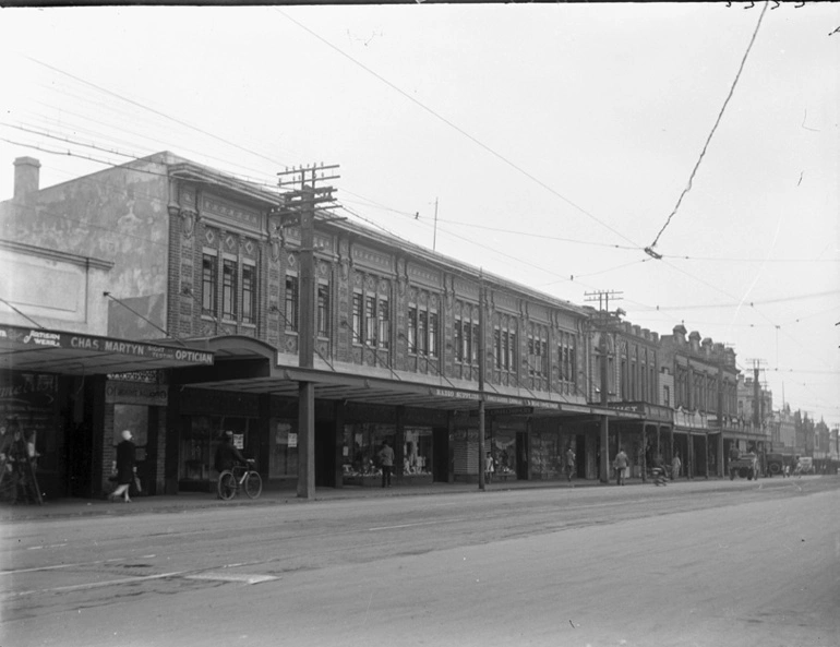 Image: Looking north along Symonds Street...1928