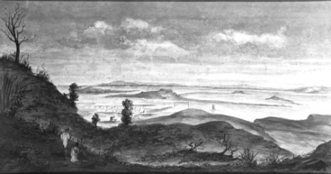Image: Manukau Harbour from One Tree Hill?