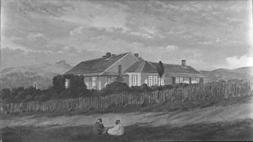 Image: Painting of Government House by Samuel Stuart...1848