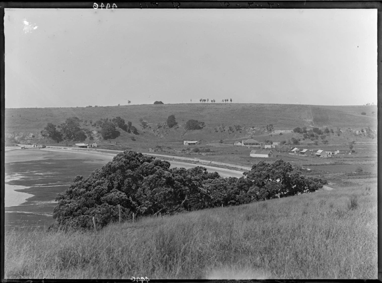 Image: Looking north east by east over Okahu Bay...1921