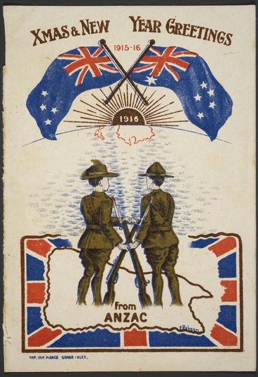 Image: ANZAC Christmas card from Turkey