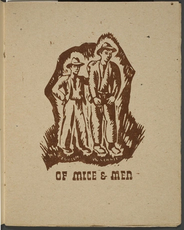 Image: Programme "Of mice and men"