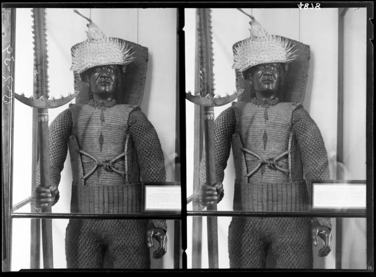 Image: War dress of Gilbert Islander...1939