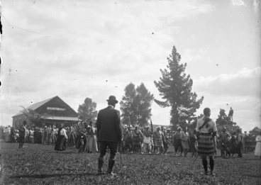 Image: Haka at Kaikohe, April 1911