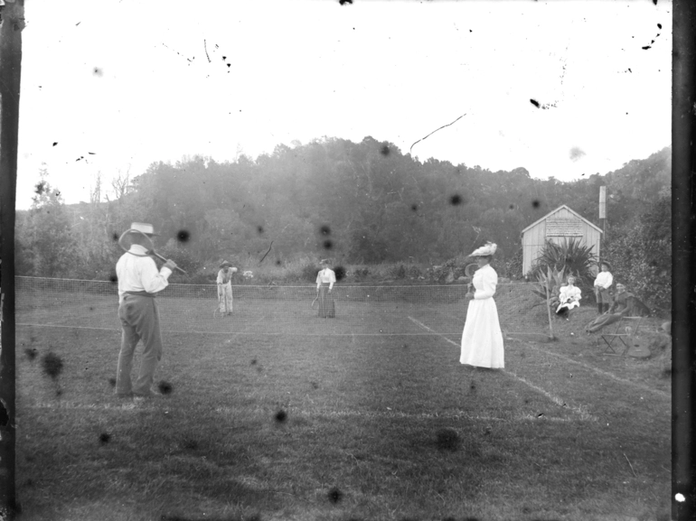Image: Tennis game