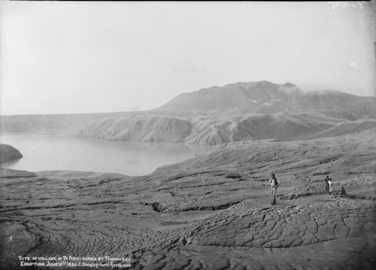 Image: Showing the site of the village at Te Ariki...