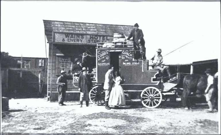 Image: Showing a scene from the film 'The birth...