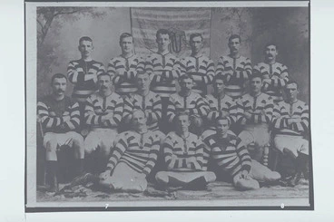 Auckland Rugby Union representative Team 1902 Image: Auckland Rugby Union representative Team 1902