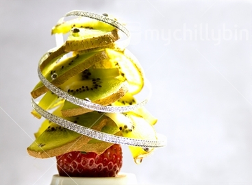 Image: Kiwifruit Christmas Tree