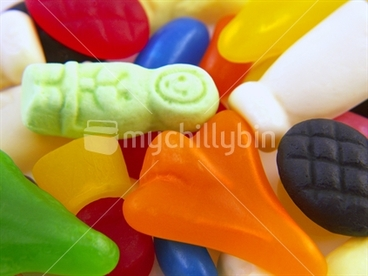 Image: Assorted lollies