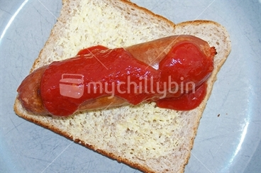 Image: A hot dog