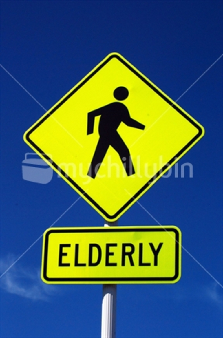 Image: Elderly crossing