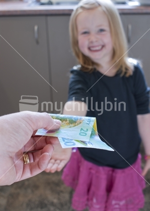 Image: pocket money