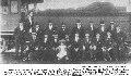 Image: (Photo courtesy MR. J. Ewart, Wellington.) — Locomotive Cleaning Staff at Dunedin, 1899.—In the cab: Messrs. J. Black and W. Inglis. Standing (from left): J. O'Brien, W. Nicholson, J. Dow, W. F. Sligo (night foreman), J. Cornish, C. Keen, D. Scott, A. ...