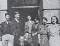 Image: Country Library Service staff in 1940. H.J. Lorimer, G.T. Alley, W.A. Lindsay, J.W. Rawson, J.S. Wright, and J. Lawrence. In front: R. Fogo and N. Barker. Alexander Turnbull Library, B-K 711-7