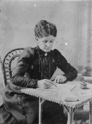 Image: Mary Jane Innes, manager of breweries in the Waikato from 1888 until 1907
