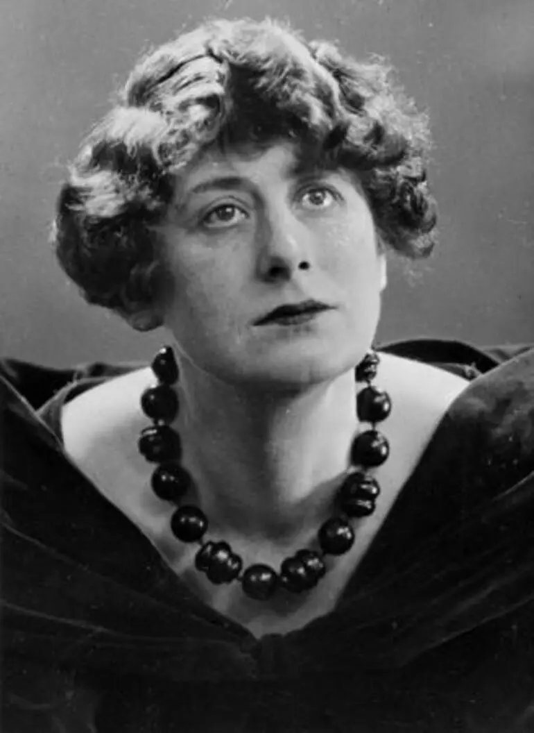 Image: Edith Ngaio Marsh, photographed on 15 April 1936