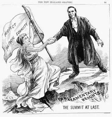 Image: New Zealand Women's Suffrage
