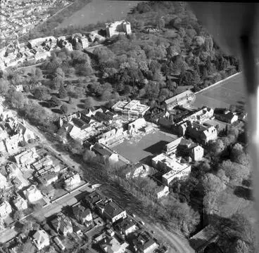 Looking SW over Christs College and Christchurc... (2447/2457) Image: Looking SW over Christs College and Christchurc... (2447/2457)
