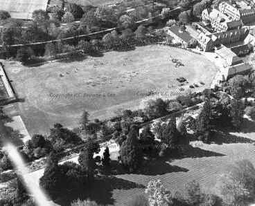 Looking North over Christs College - Christchurch (CO1-36/3) Image: Looking North over Christs College - Christchurch (CO1-36/3)