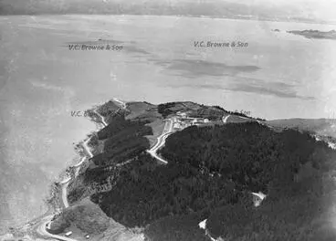 Image: Looking NNE over Mt. Crawford Prison below cent... (PB0115/5)