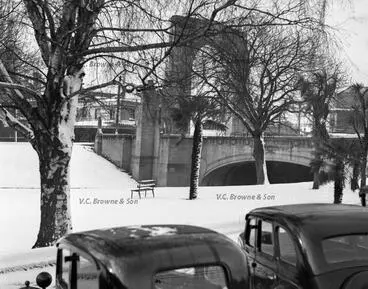 Christchurch - snow (PB1912/3) Image: Christchurch - snow (PB1912/3)