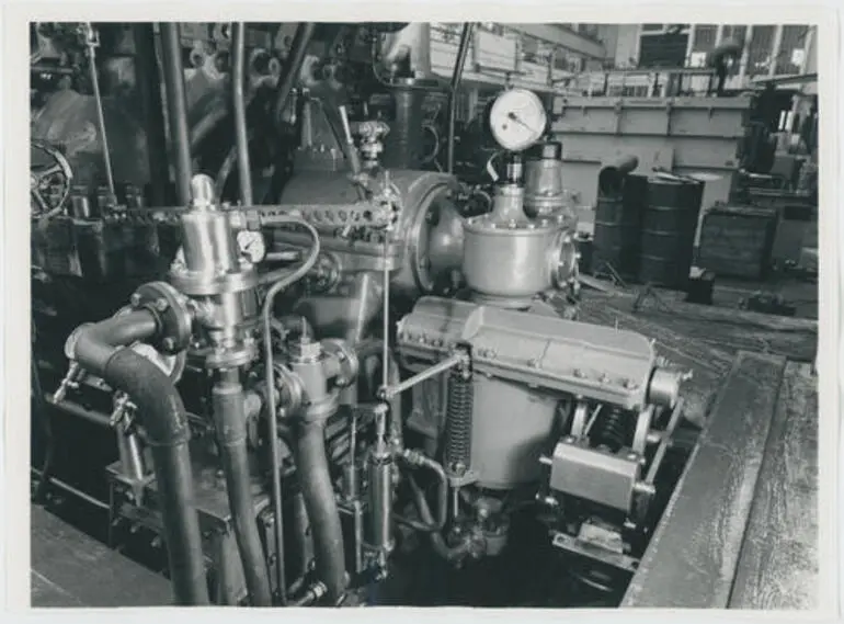 Image: Wahine II electrical machinery