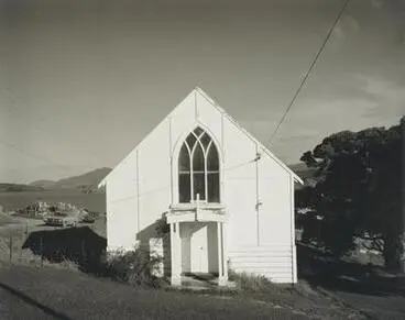Image: Catholic Church, Rawene, Hokianga Harbour, Northland, 30 April 1982