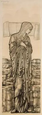 Image: Jephthah's Daughter  (design for a stained glass window in St Giles Cathedral,  Edinburgh)