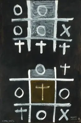 Image: Noughts and crosses, series 1, no. 1