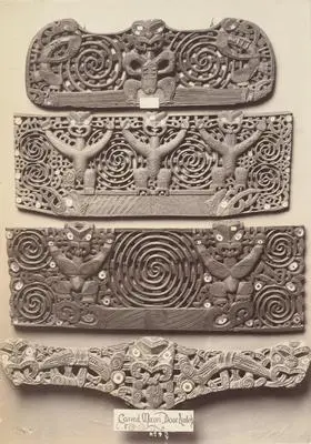 Carved Maori Door Lintels I Image: Carved Maori Door Lintels I